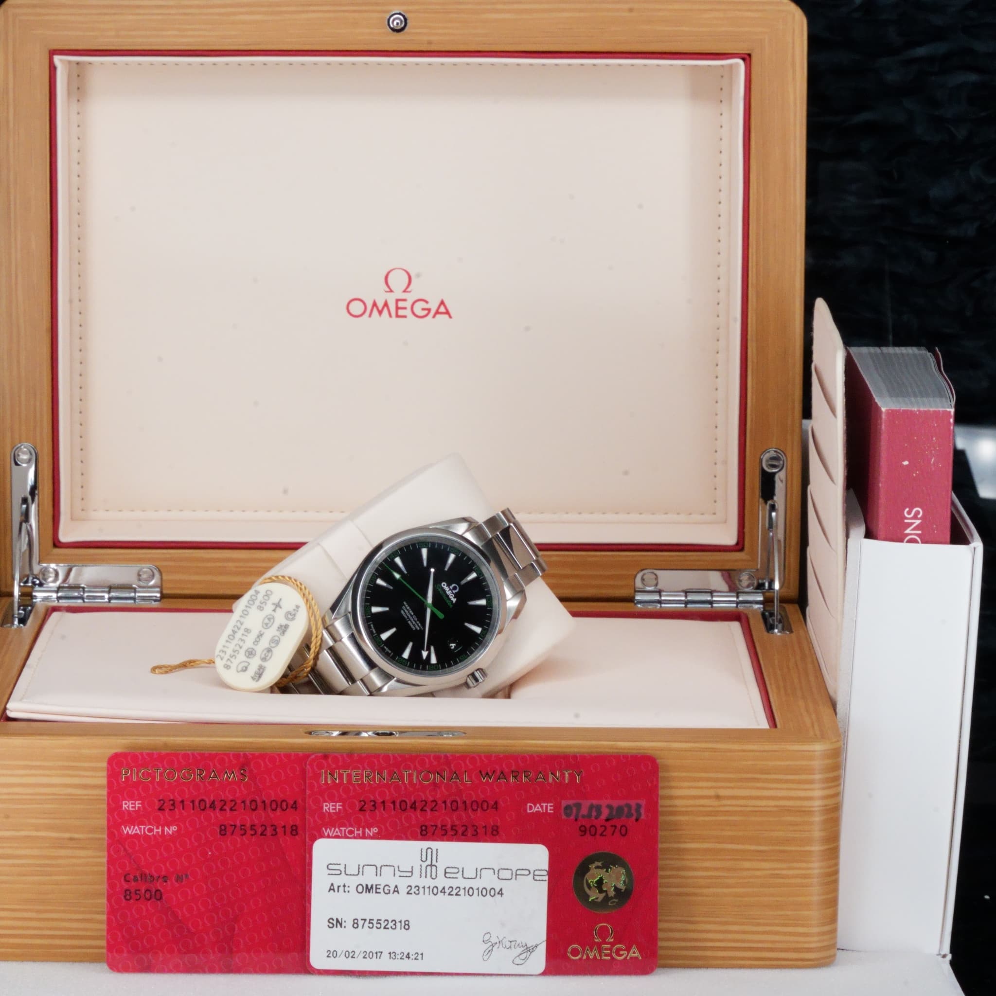 Omega Aqua Terra (Ref. 231.10.42.21.01.004) — photo 13