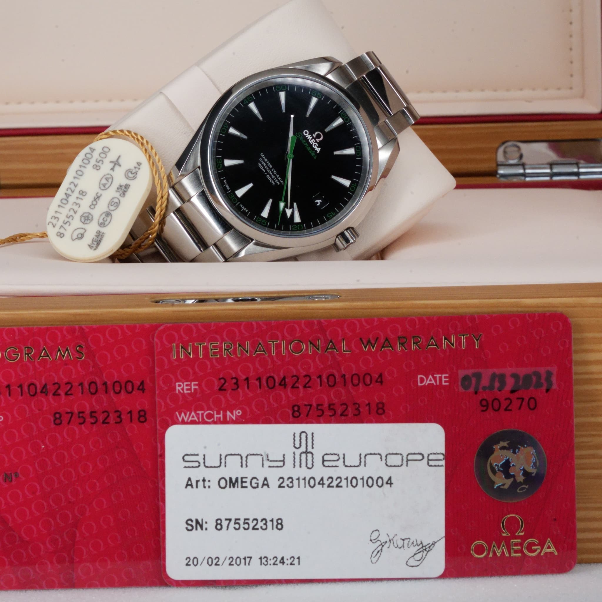 Omega Aqua Terra (Ref. 231.10.42.21.01.004) — photo 12