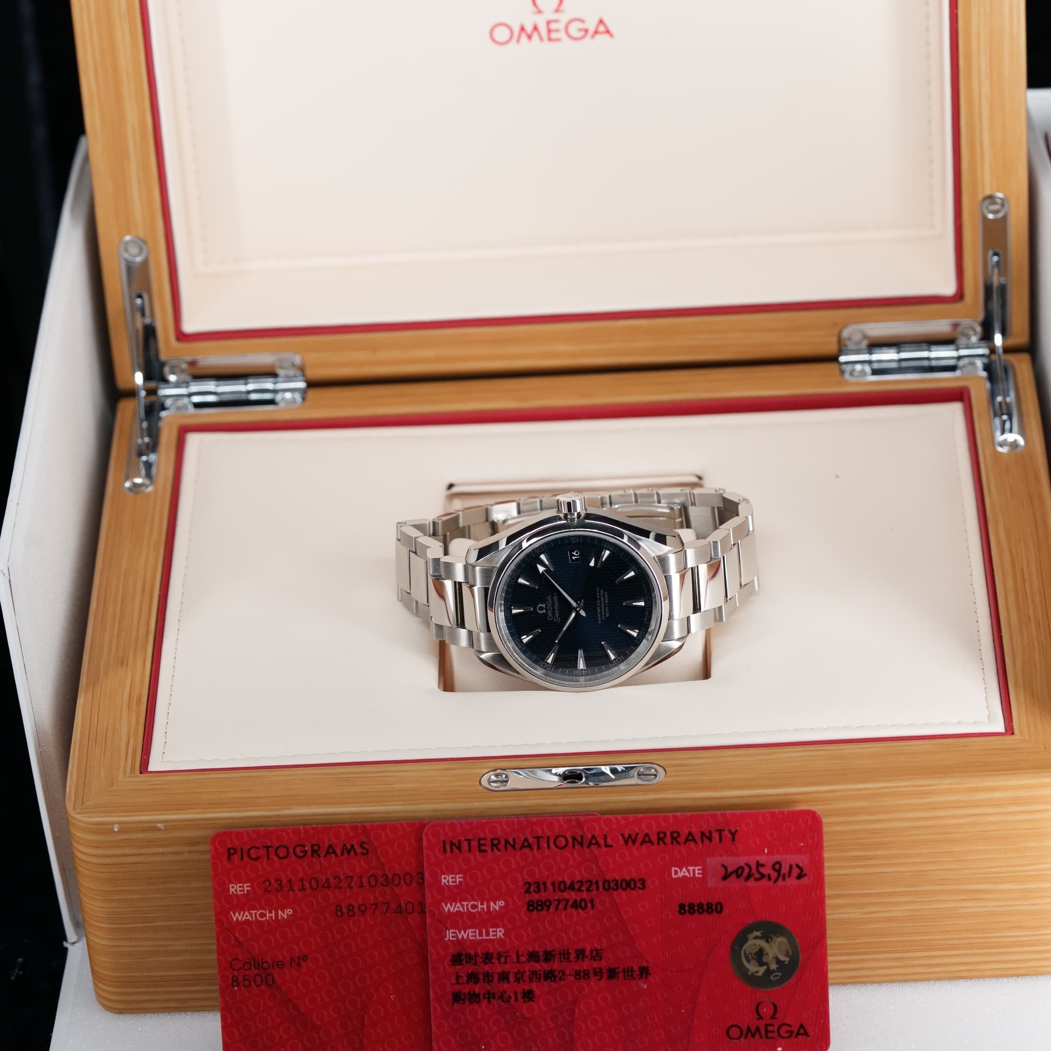 Omega Aqua Terra (Ref. 231.10.42.21.03.003) — photo 4