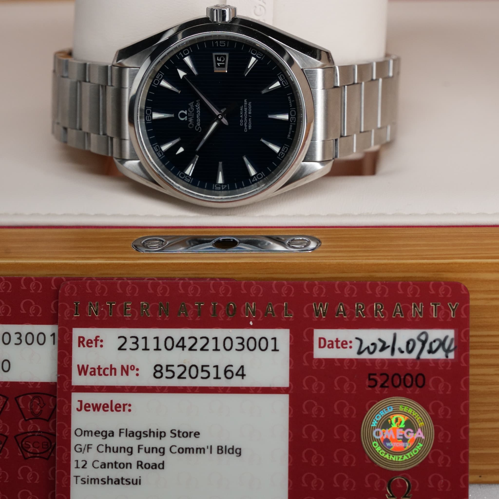 Omega Aqua Terra (Ref. 231.10.42.21.03.001) — photo 12