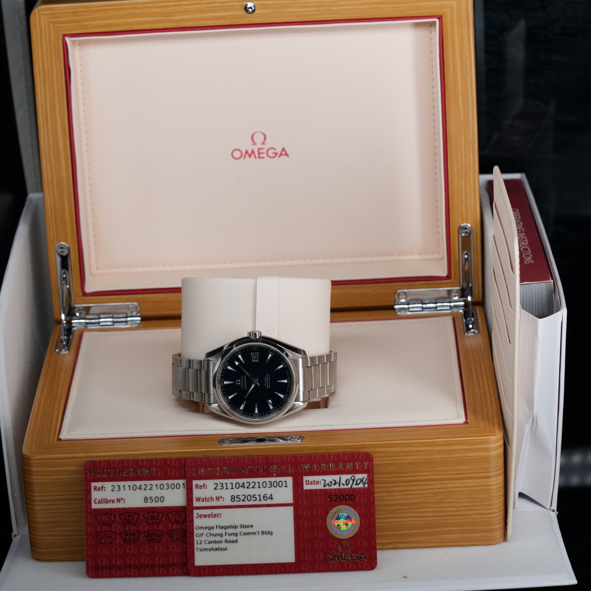 Omega Aqua Terra (Ref. 231.10.42.21.03.001) — photo 11